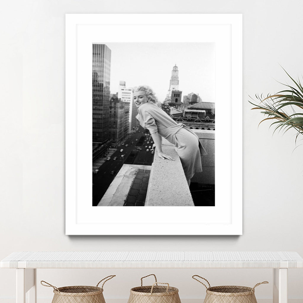 Marilyn on balcony