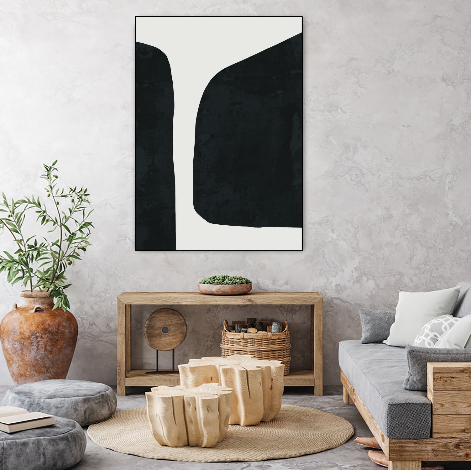 Black Abstract