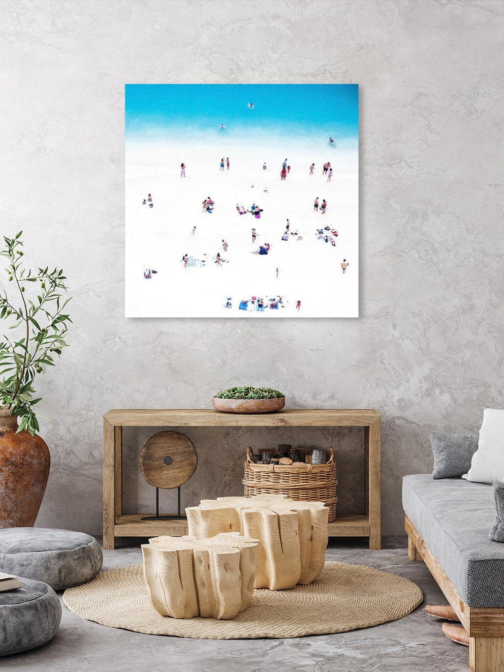 Whitewashed Beach B