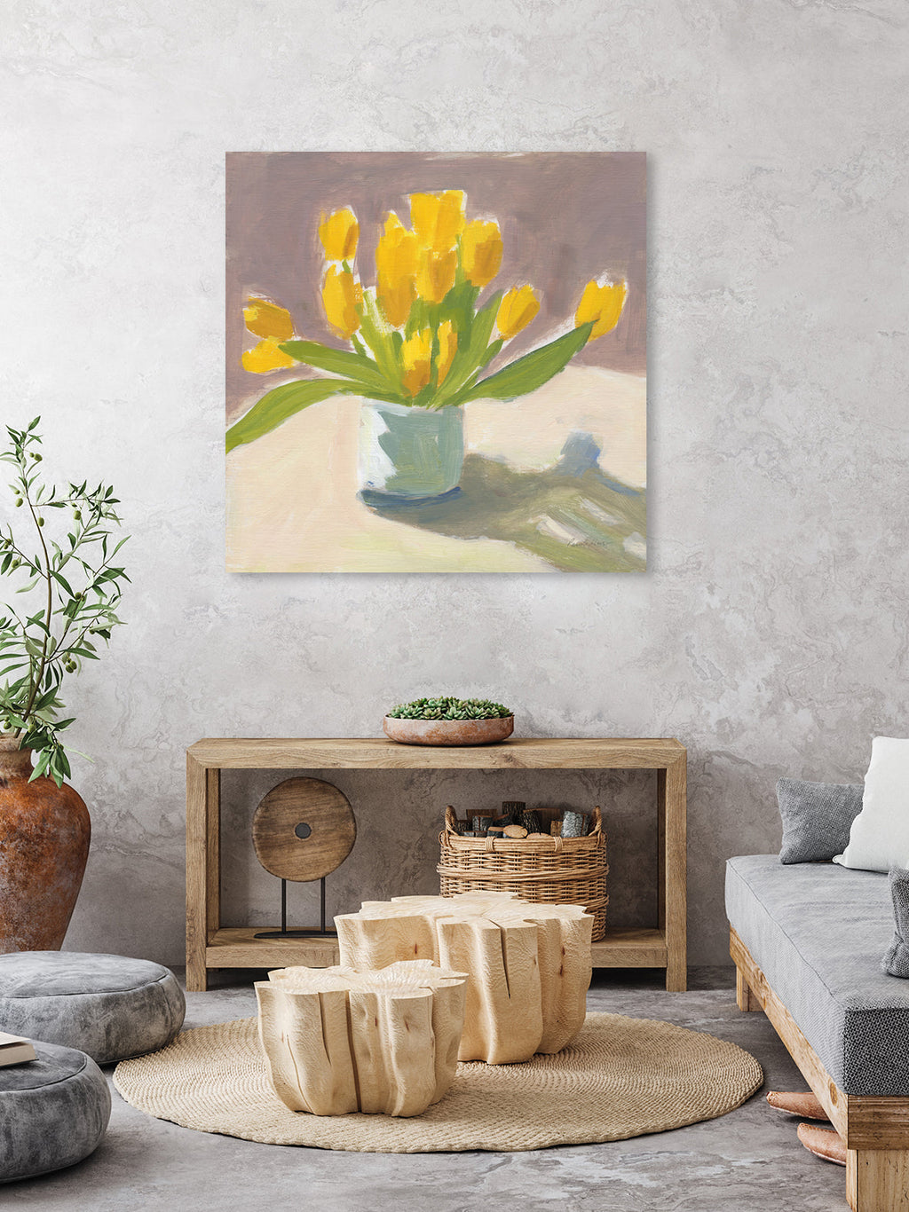Sunny Tulips