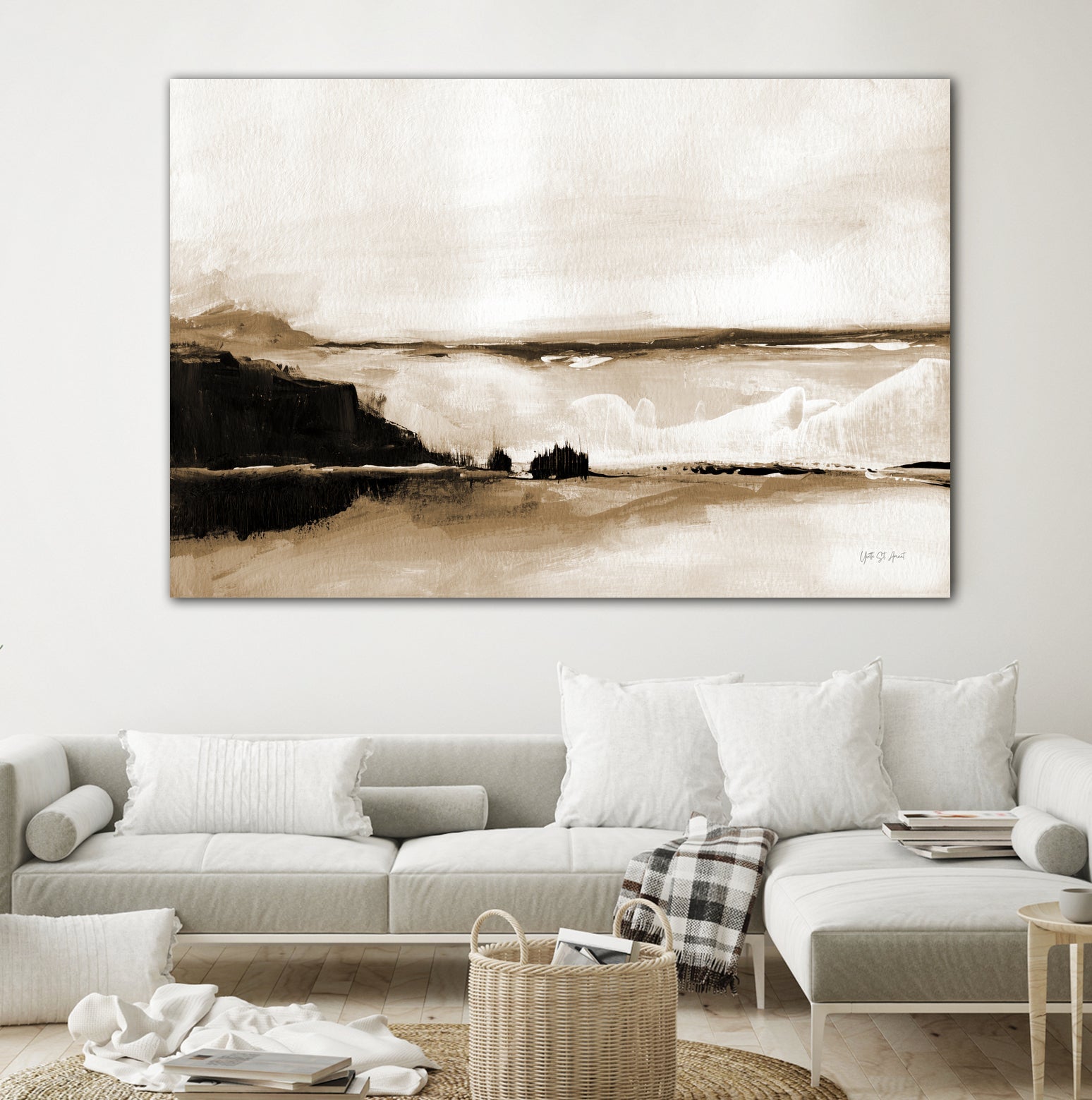 Vintage Landscape Mountainside