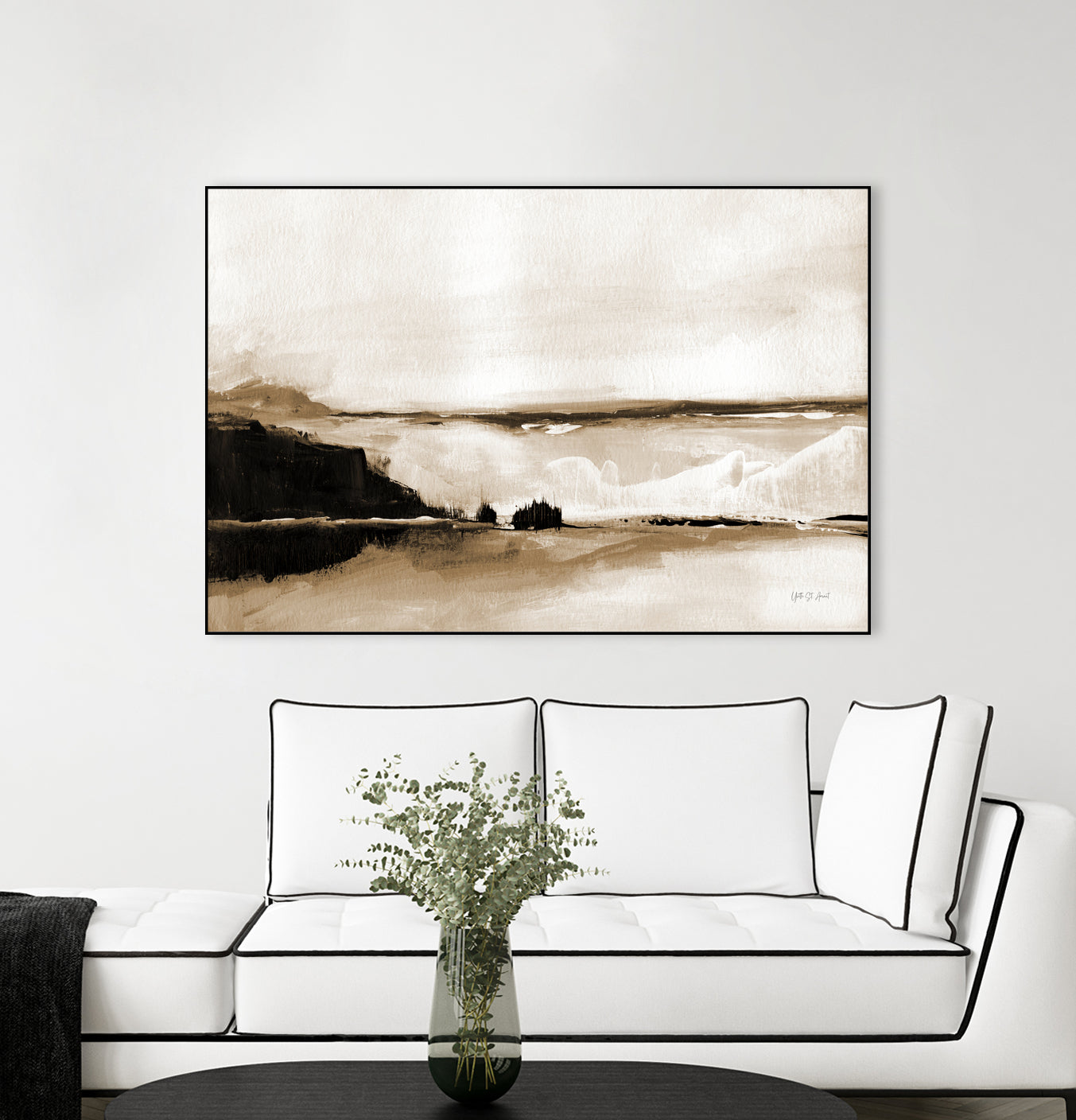 Vintage Landscape Mountainside