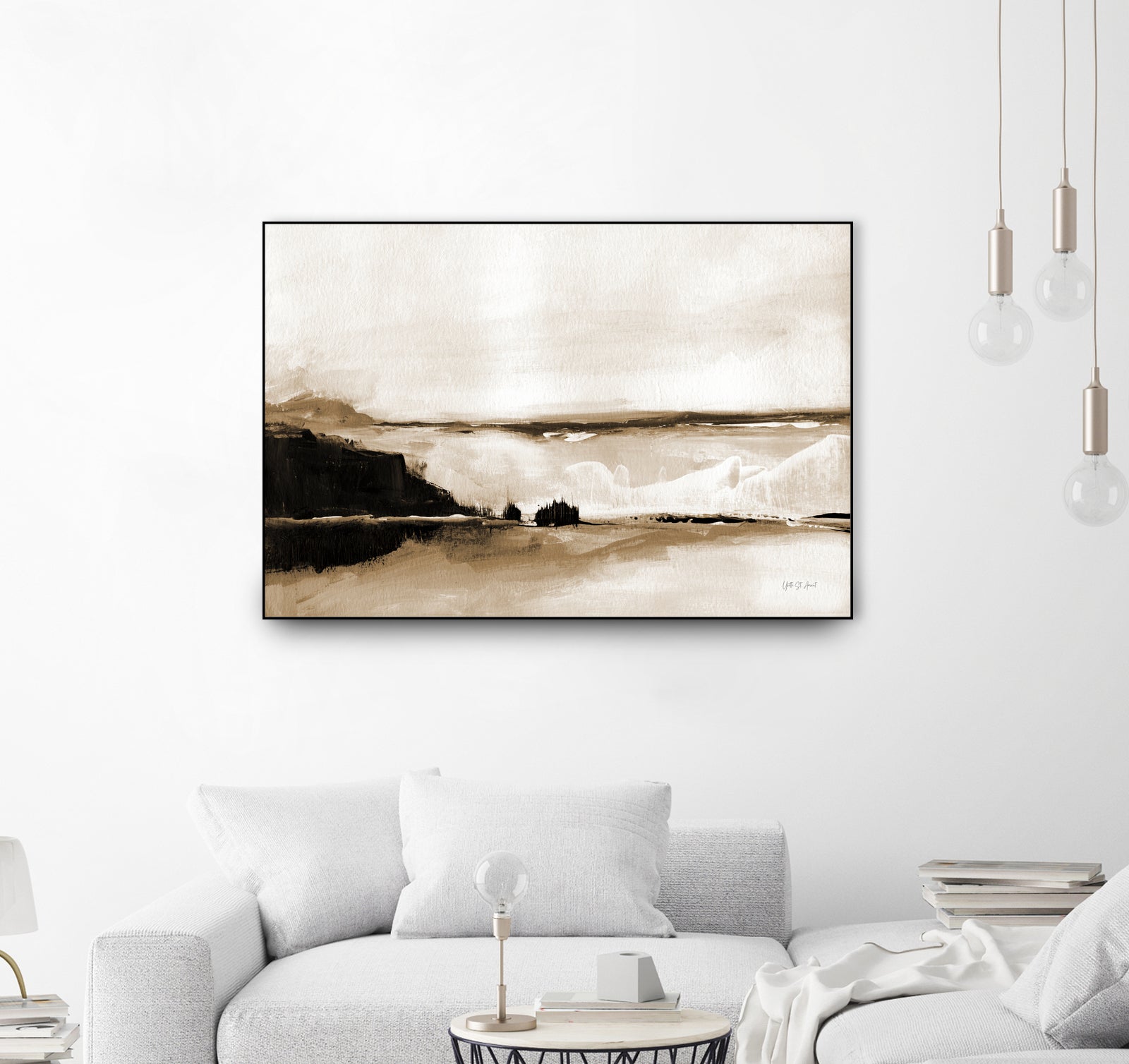 Vintage Landscape Mountainside
