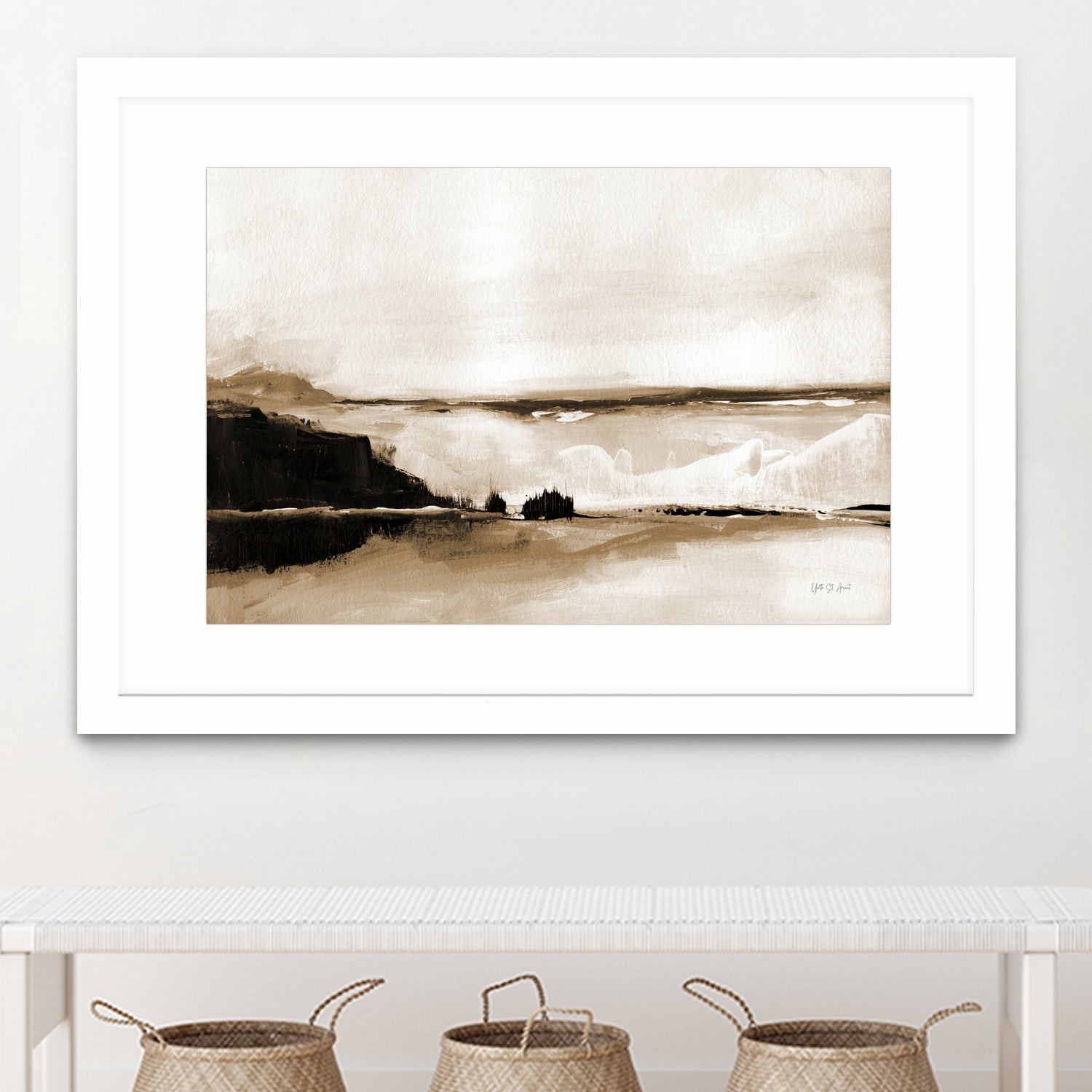 Vintage Landscape Mountainside