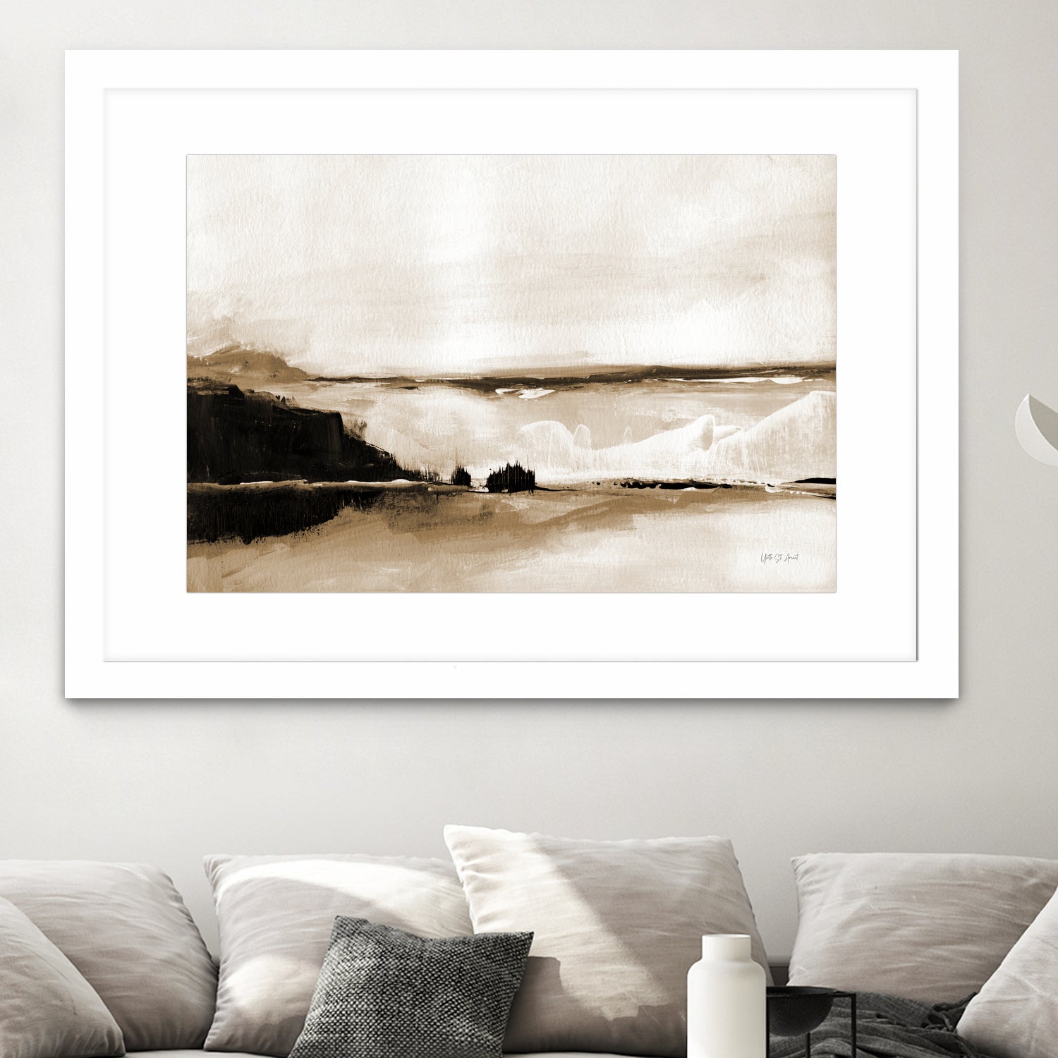 Vintage Landscape Mountainside