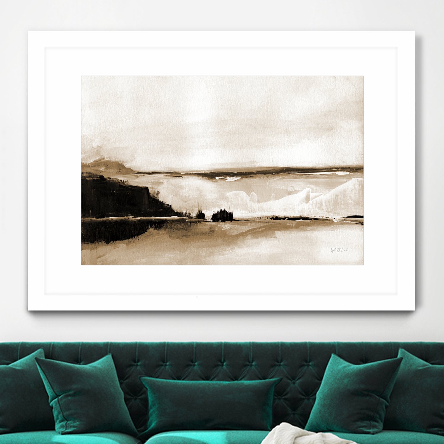 Vintage Landscape Mountainside