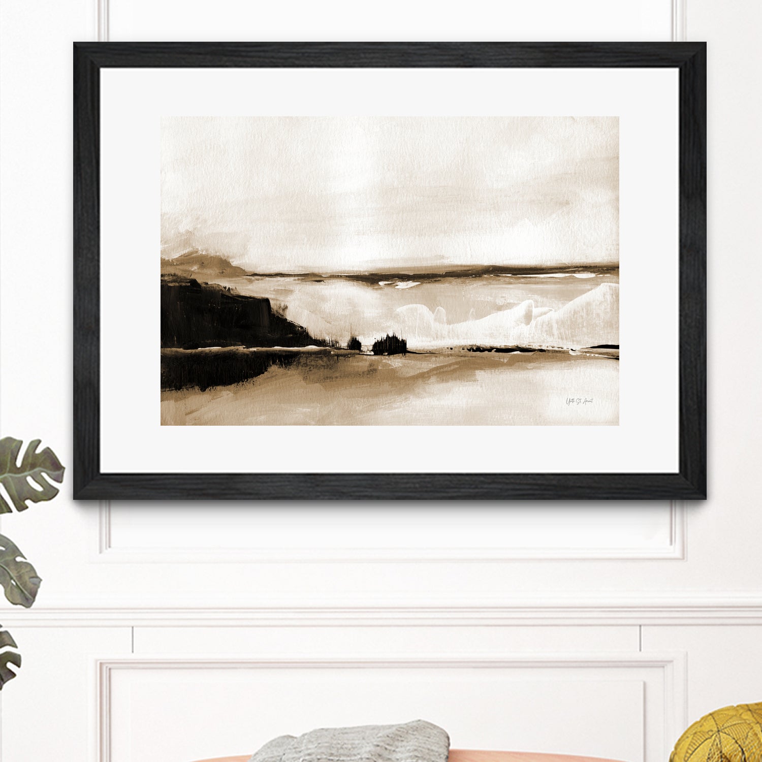 Vintage Landscape Mountainside