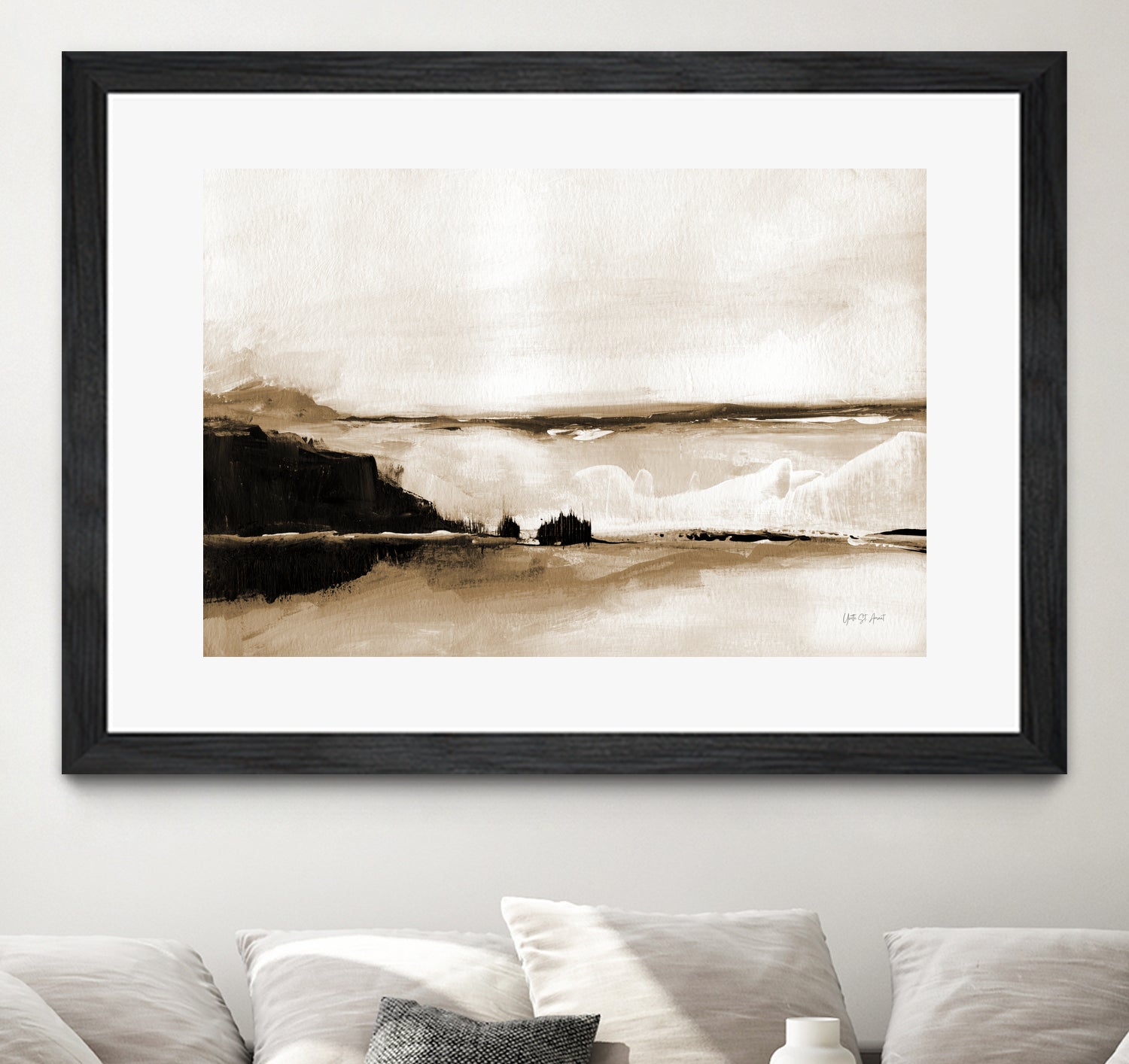 Vintage Landscape Mountainside