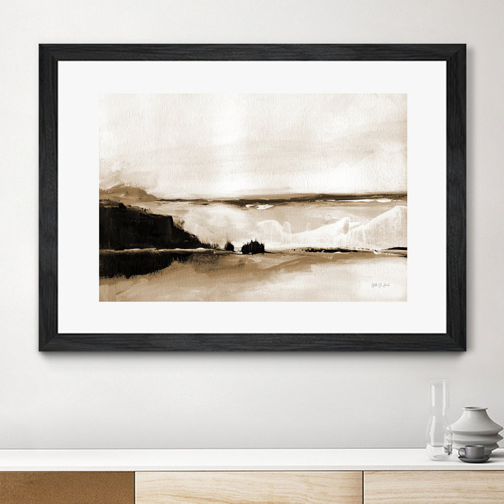 Vintage Landscape Mountainside