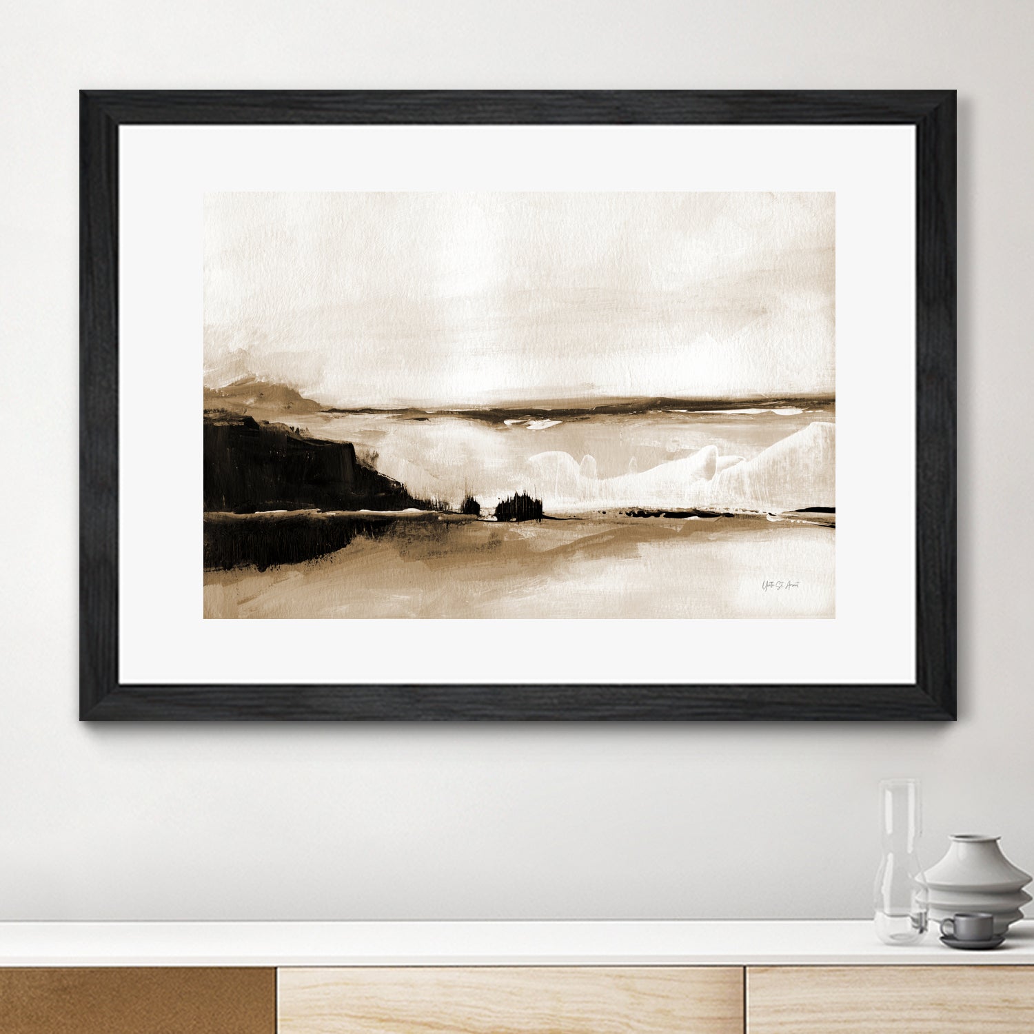 Vintage Landscape Mountainside