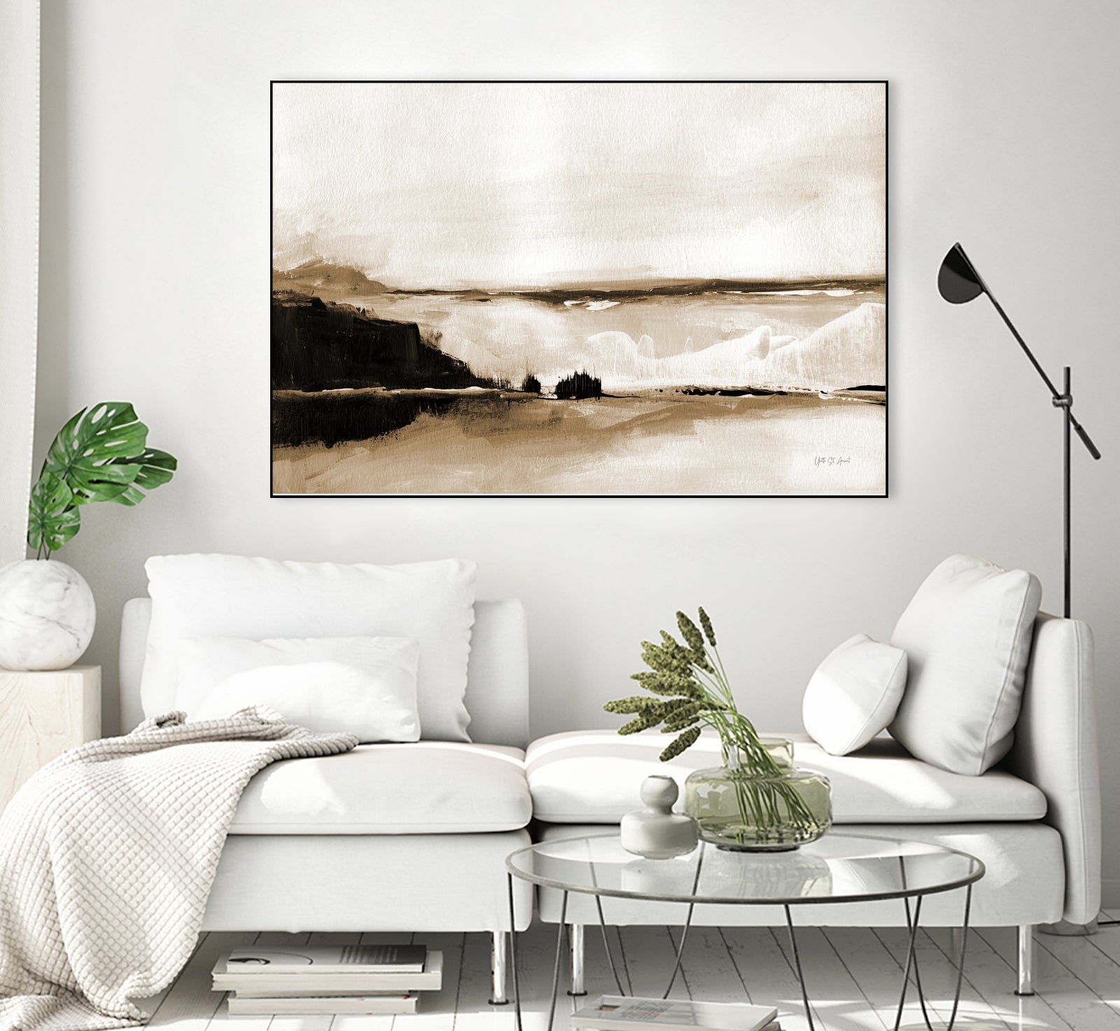Vintage Landscape Mountainside