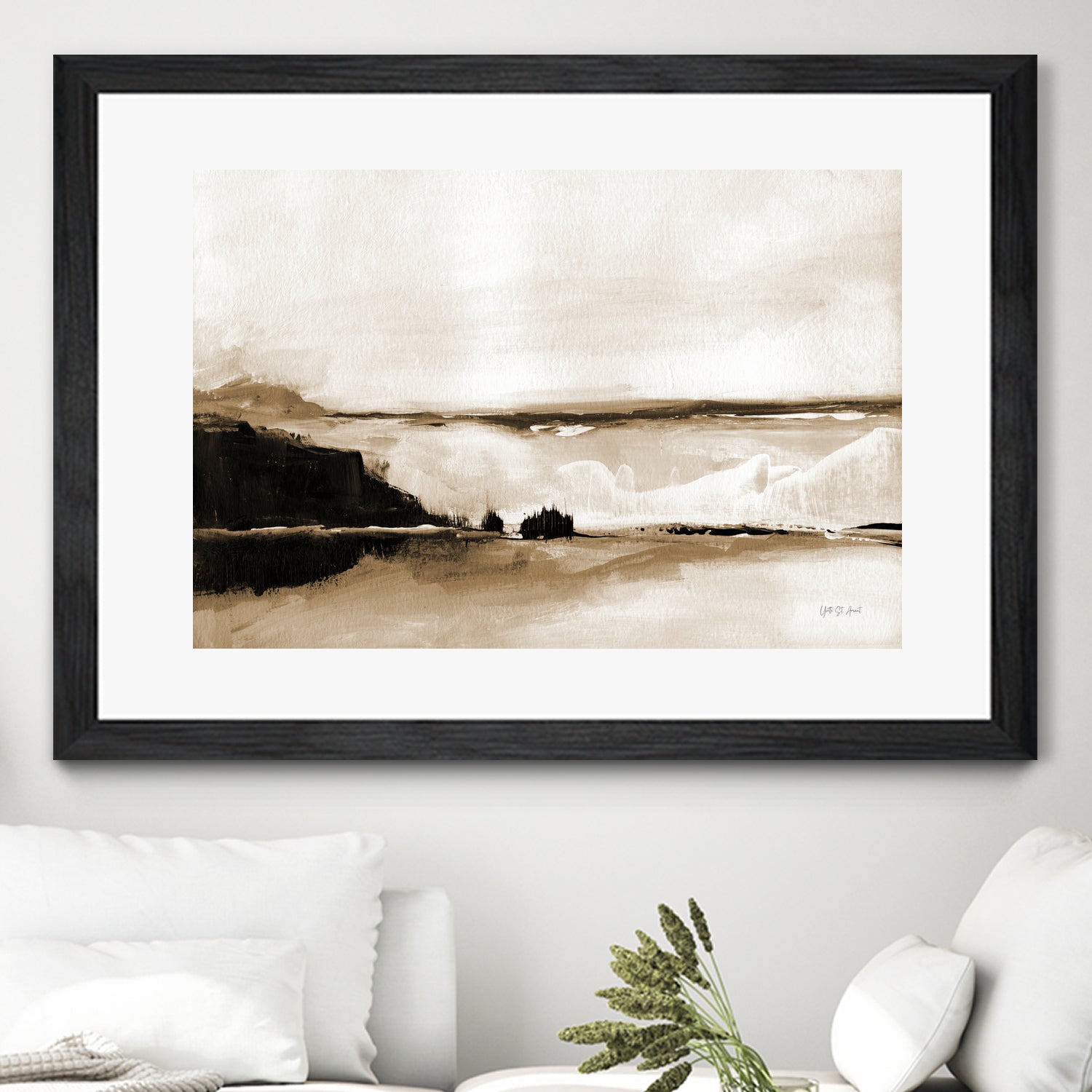 Vintage Landscape Mountainside