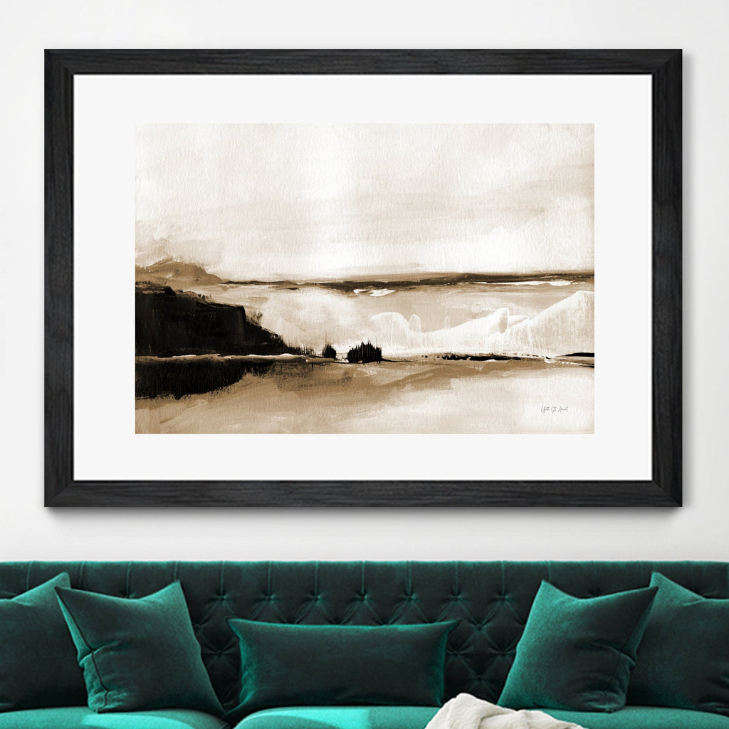 Vintage Landscape Mountainside