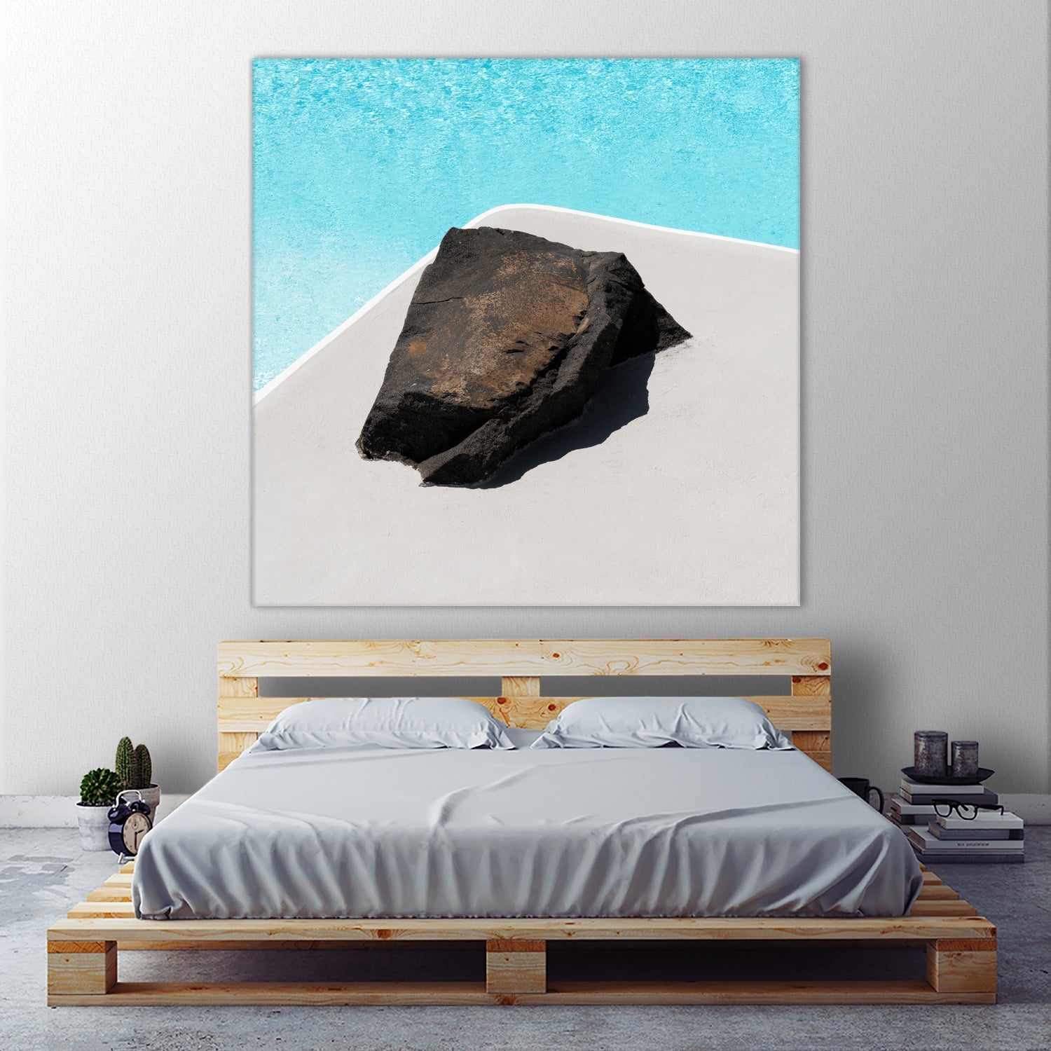 Rock By The Pool