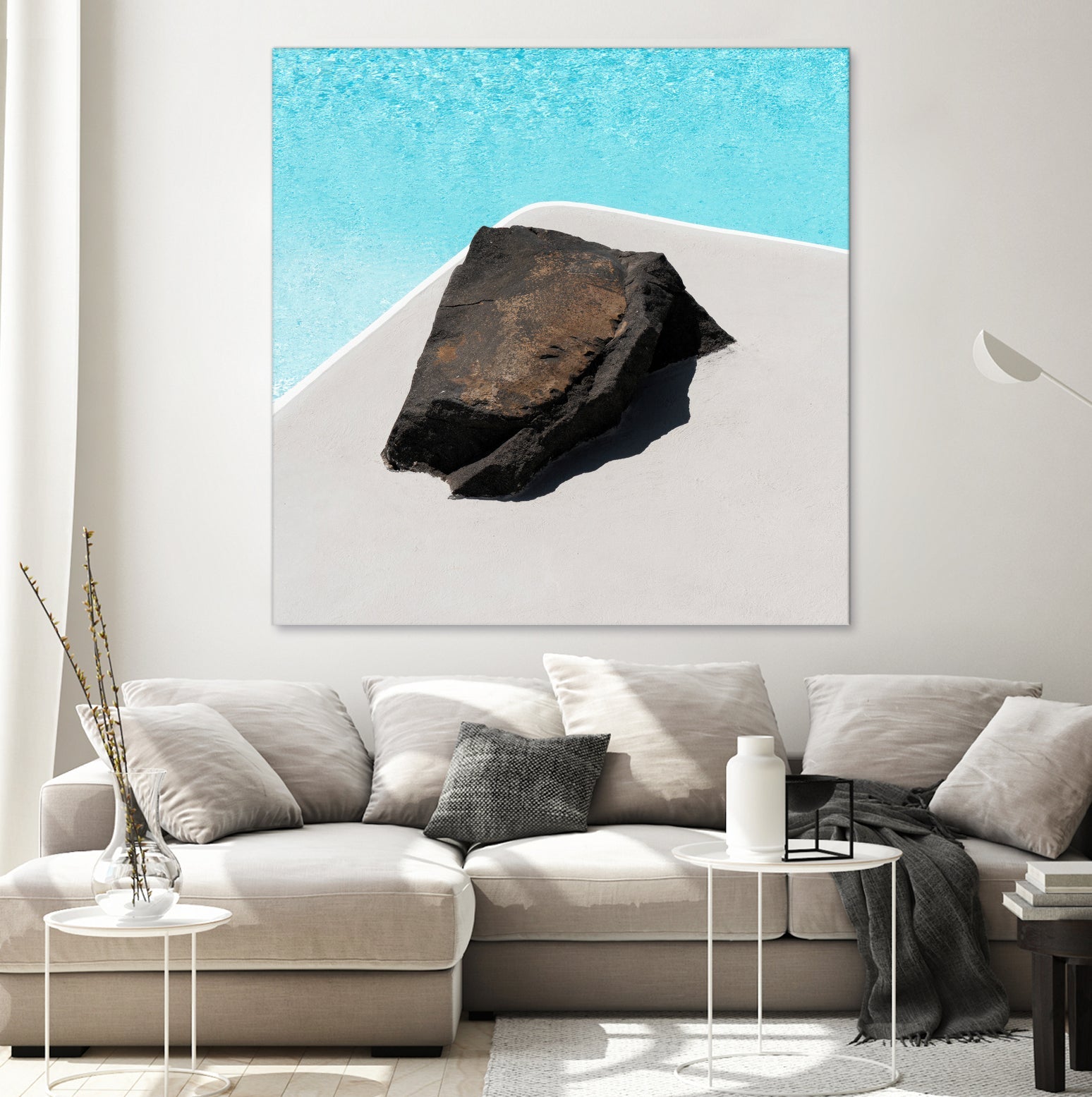 Rock By The Pool