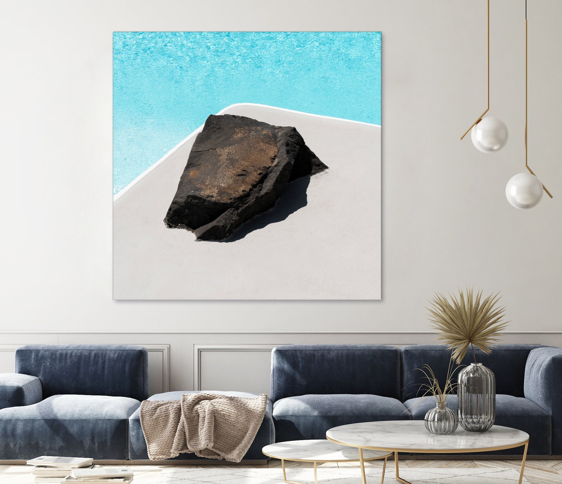 Rock By The Pool