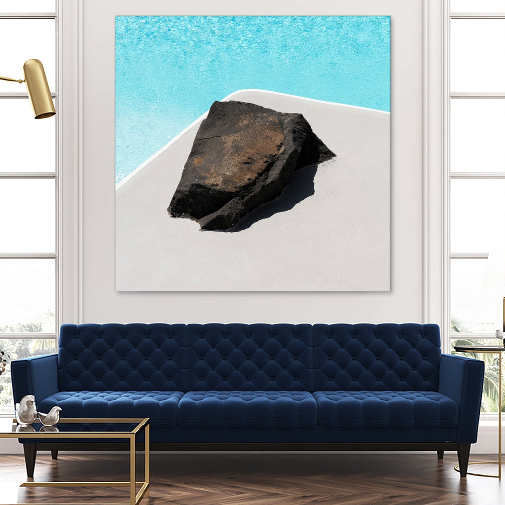 Rock By The Pool