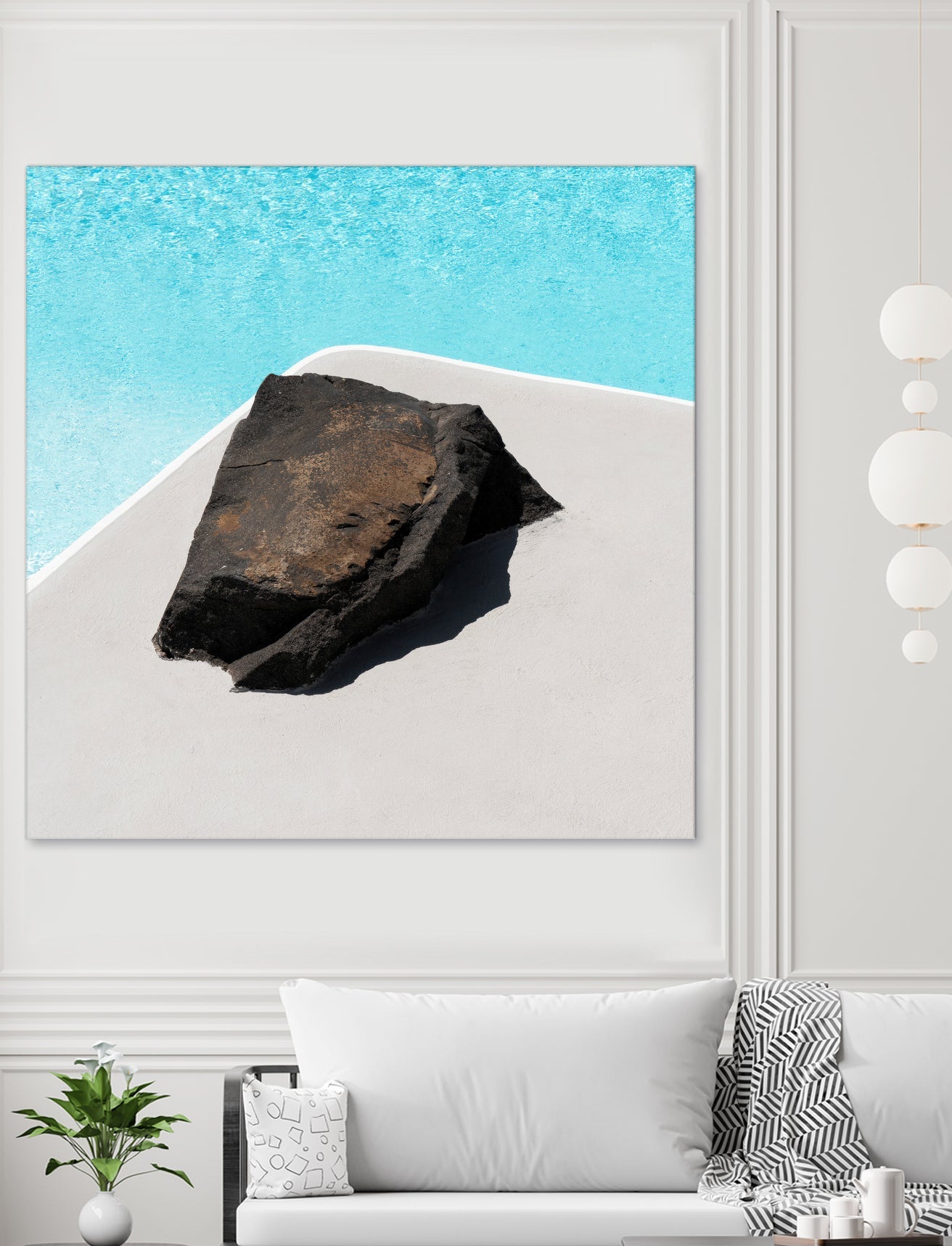 Rock By The Pool
