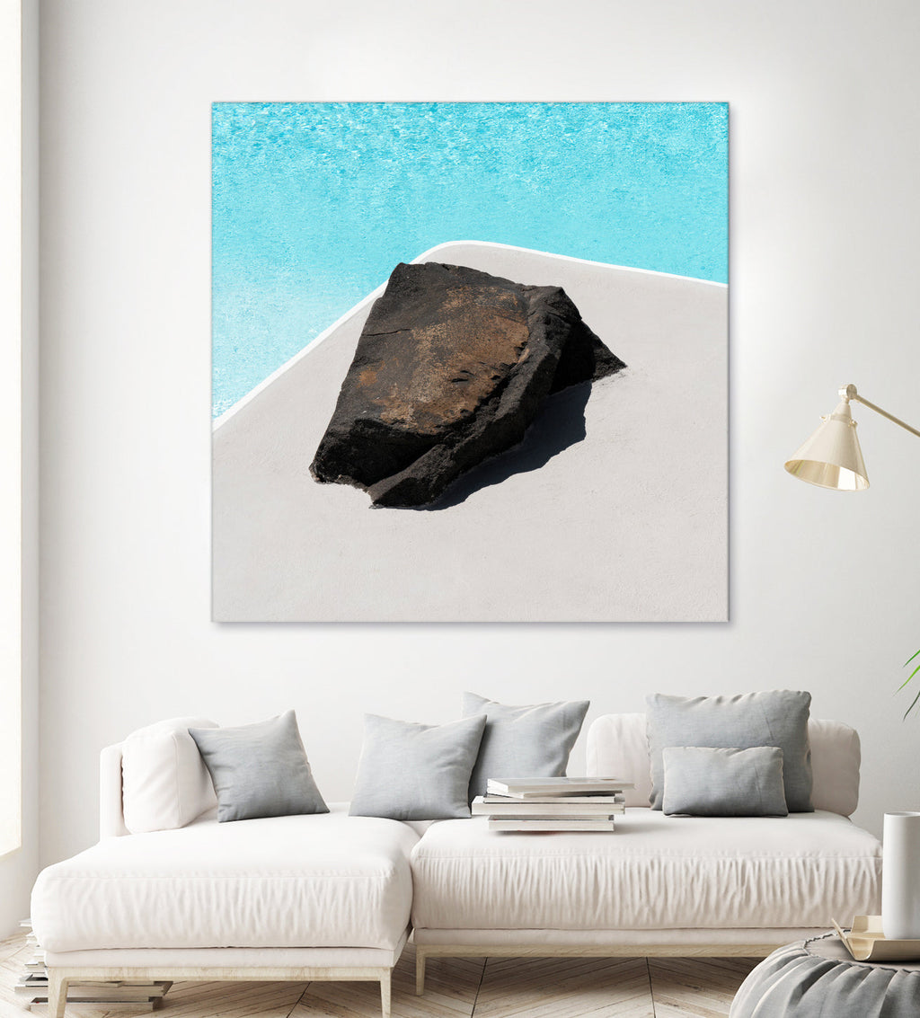 Rock By The Pool
