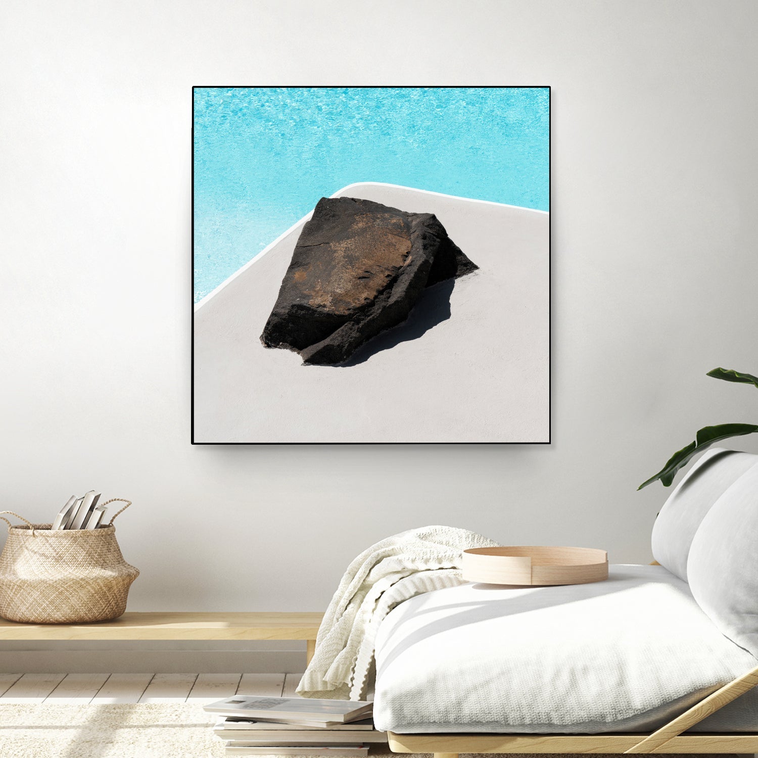 Rock By The Pool