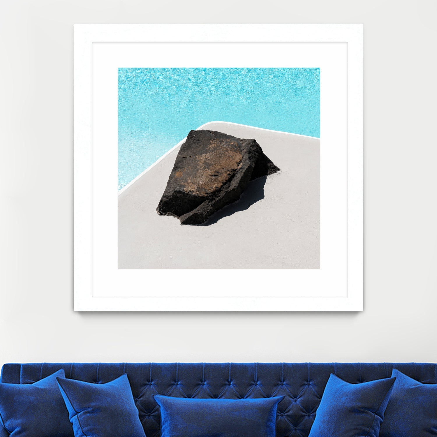 Rock By The Pool