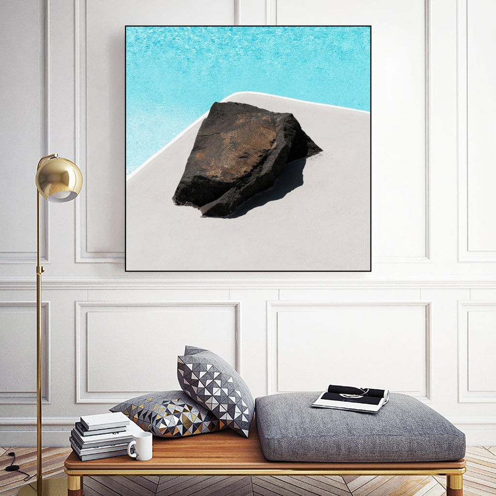 Rock By The Pool