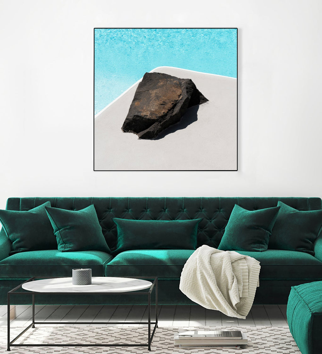 Rock By The Pool