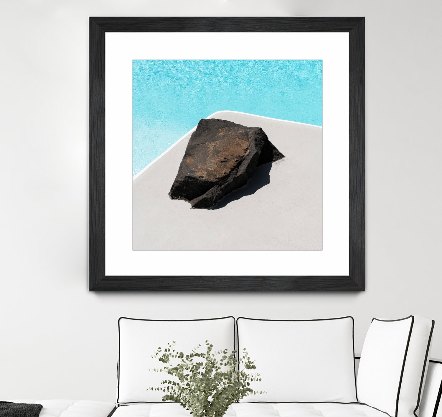 Rock By The Pool