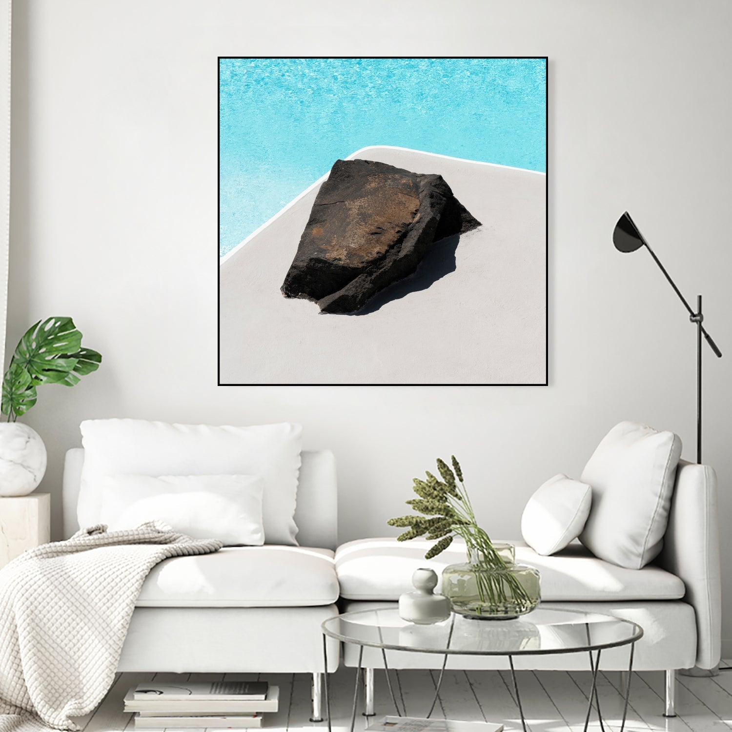 Rock By The Pool