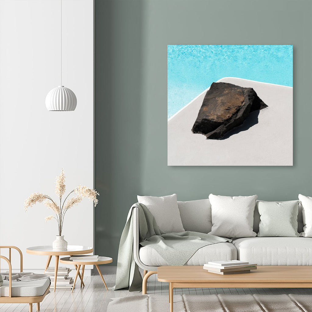 Rock By The Pool