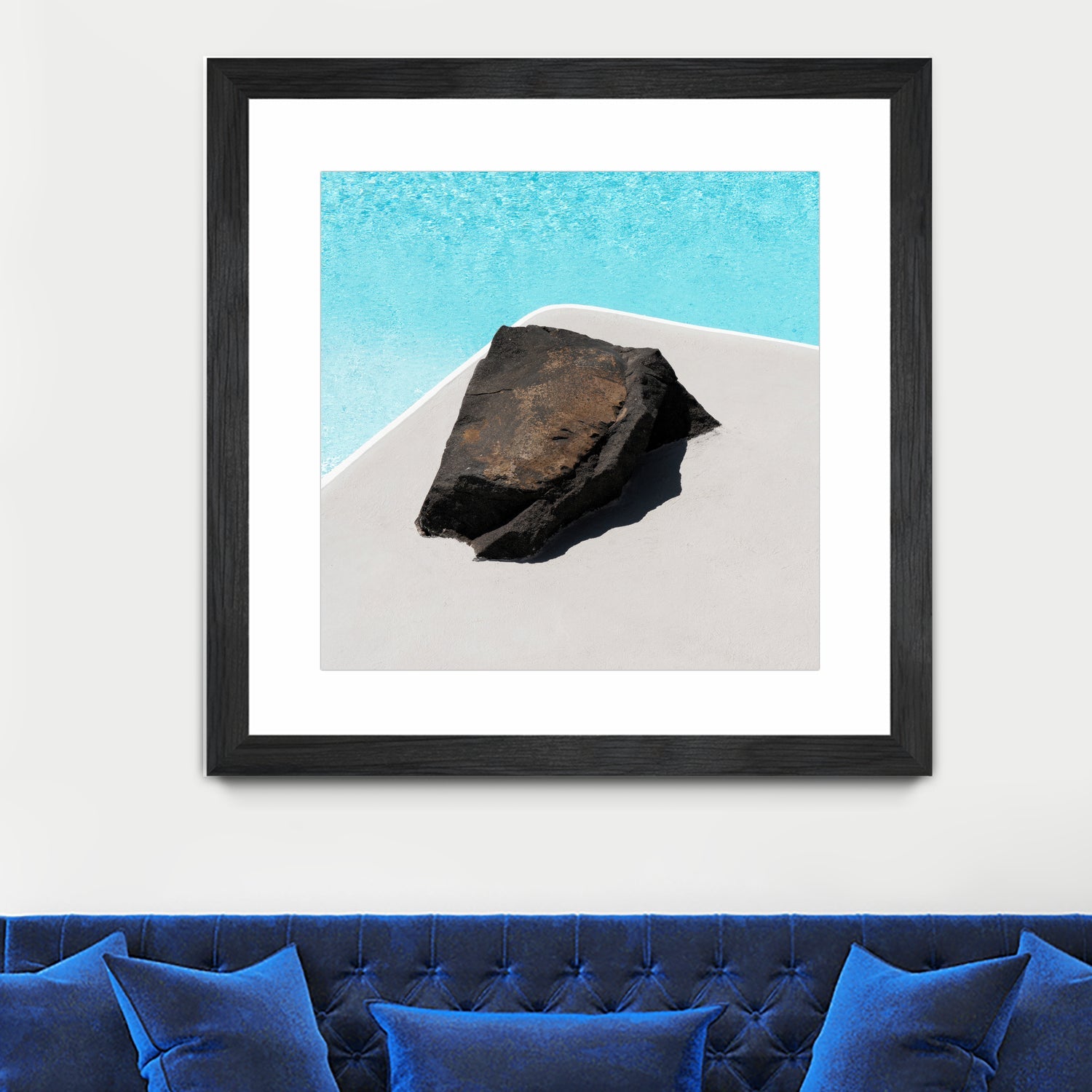 Rock By The Pool