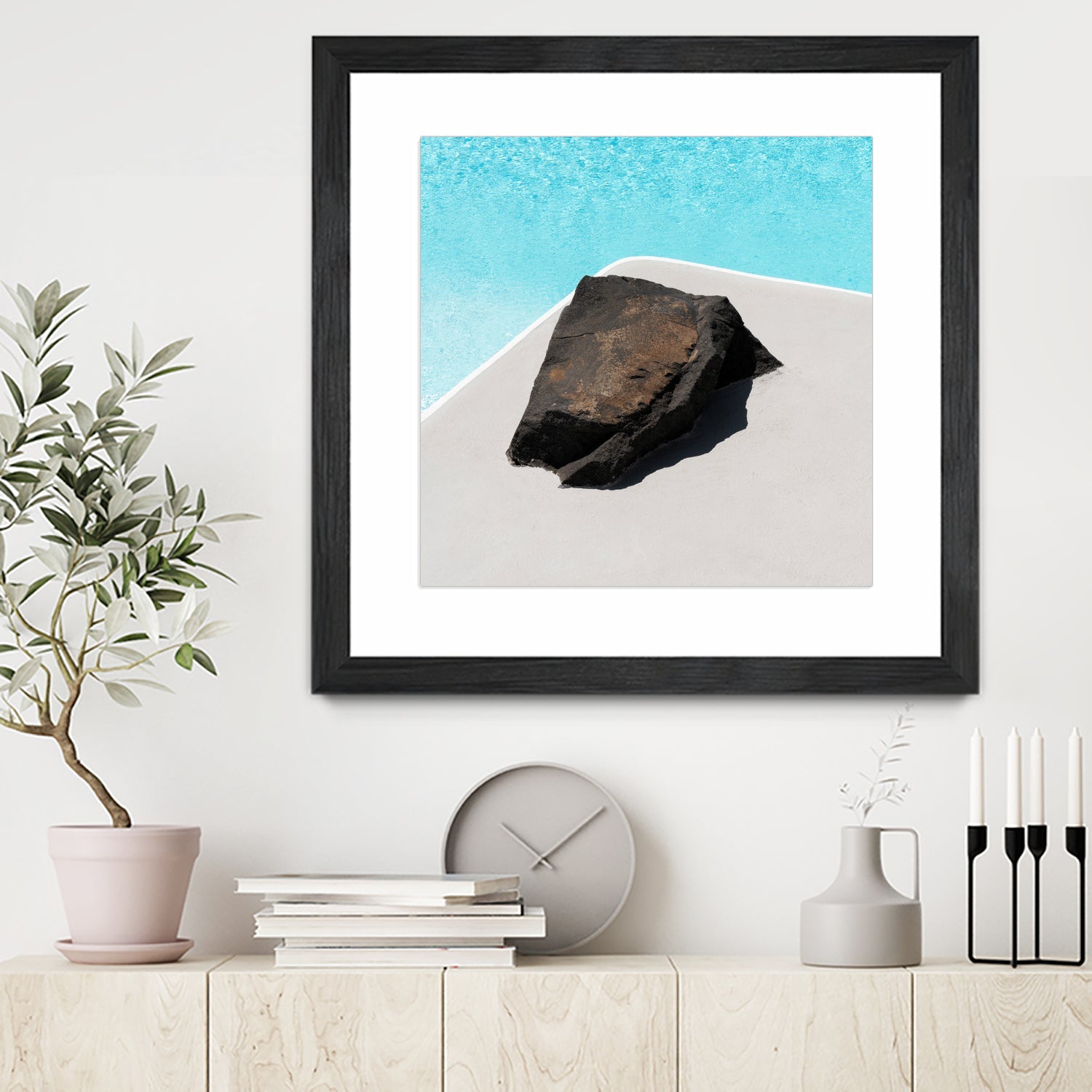 Rock By The Pool