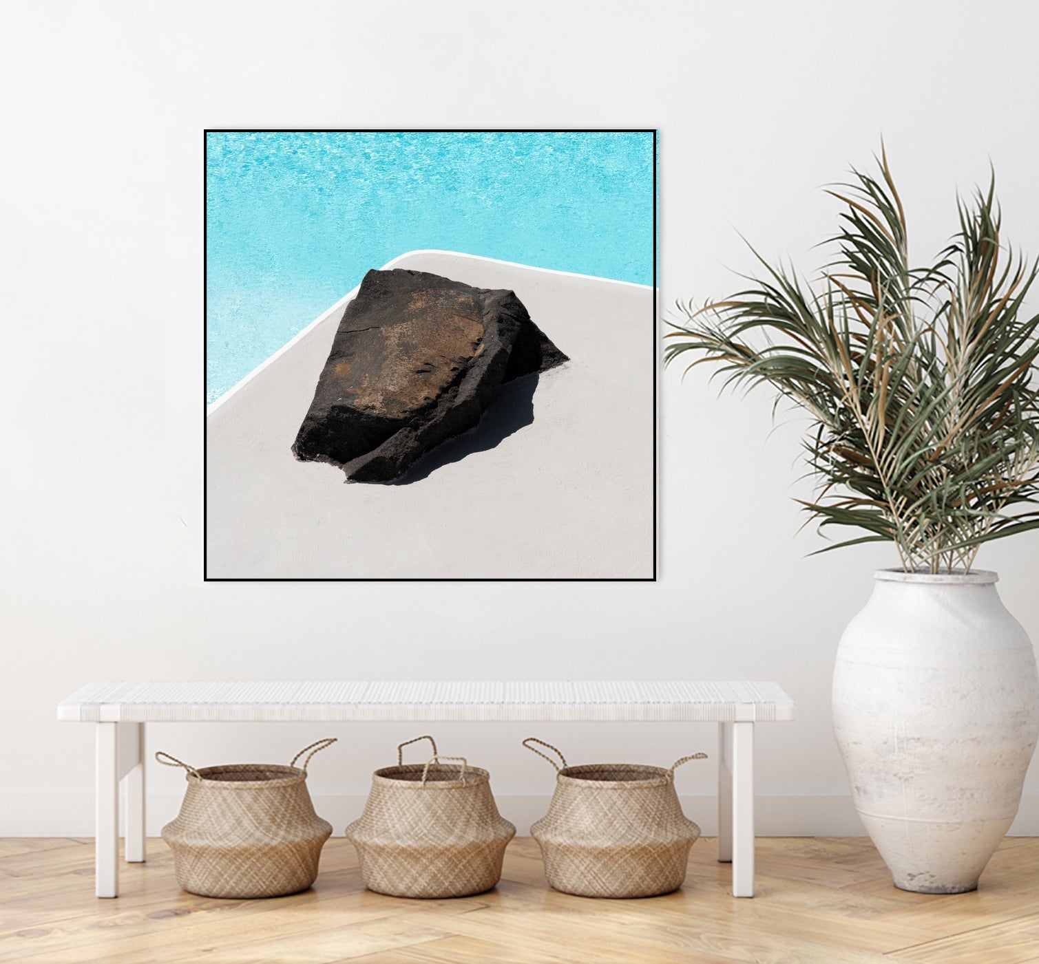 Rock By The Pool