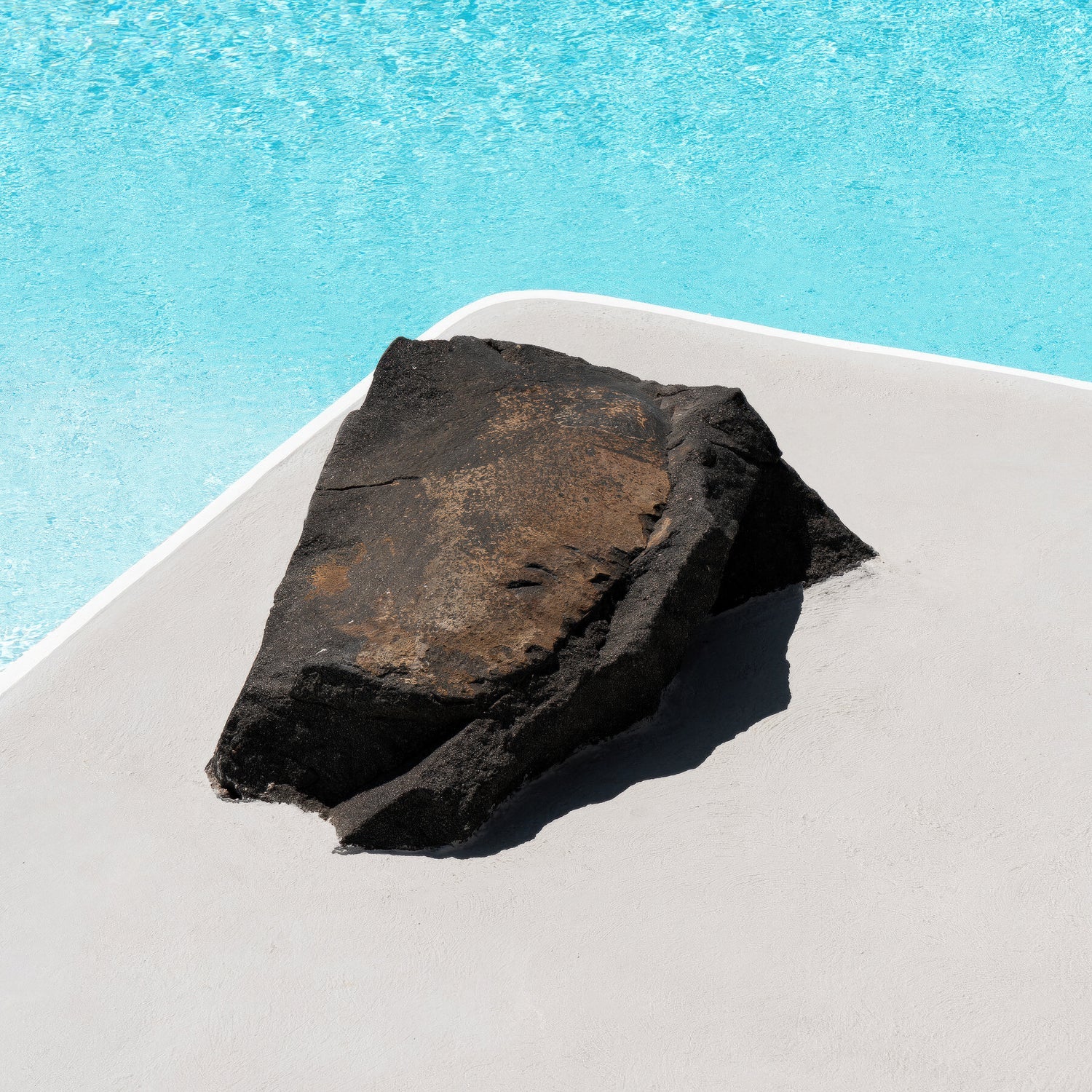 Rock By The Pool