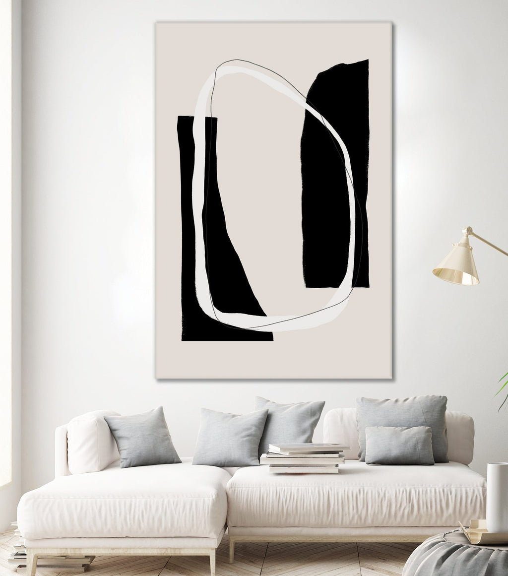 Monochrome Geometric Shapes