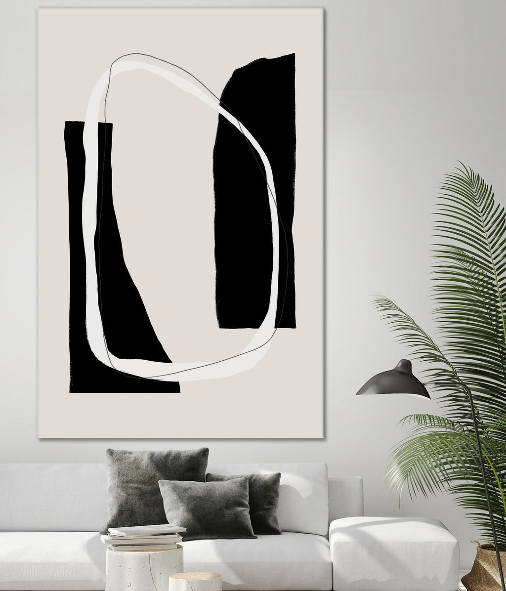 Monochrome Geometric Shapes