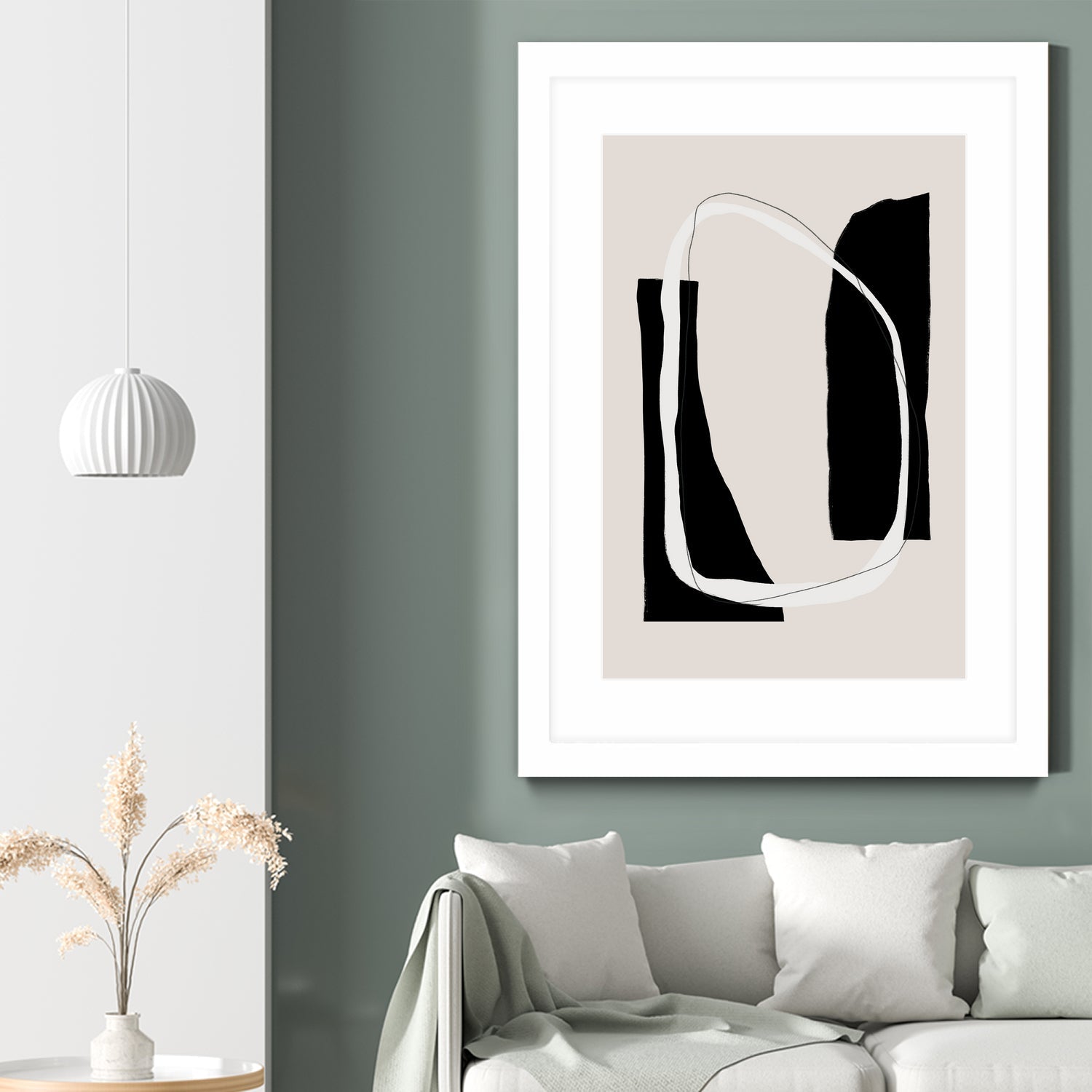 Monochrome Geometric Shapes