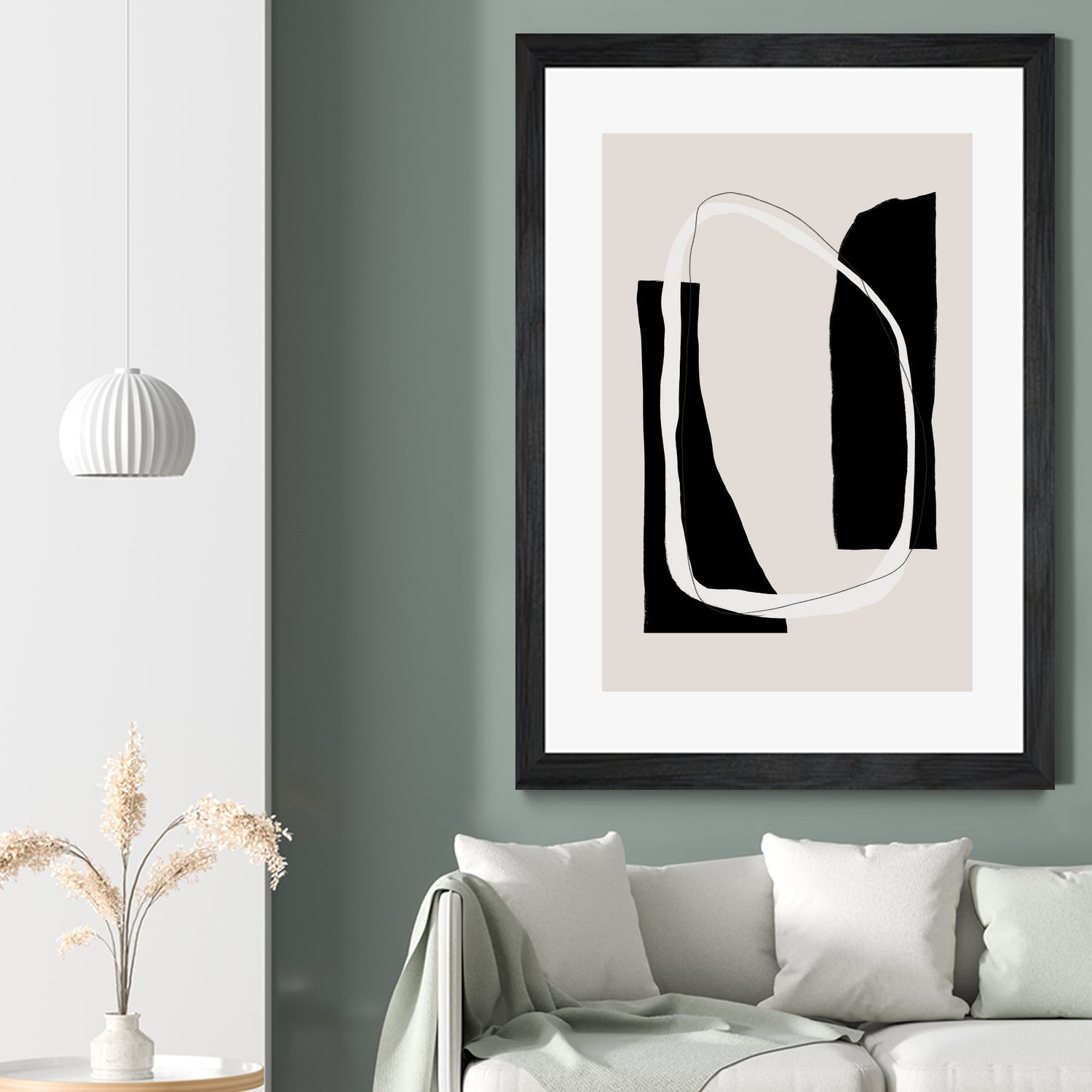 Monochrome Geometric Shapes