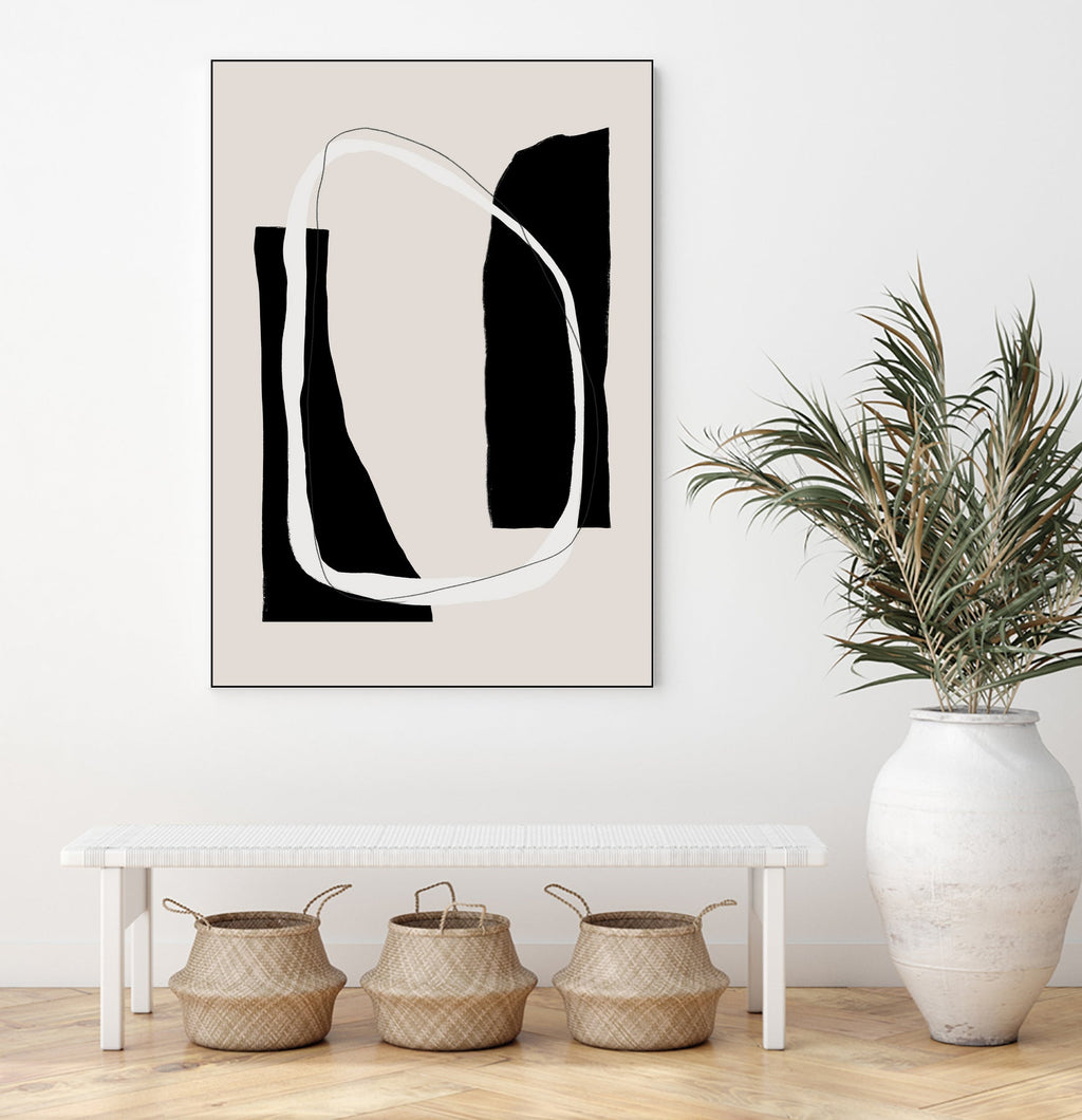 Monochrome Geometric Shapes