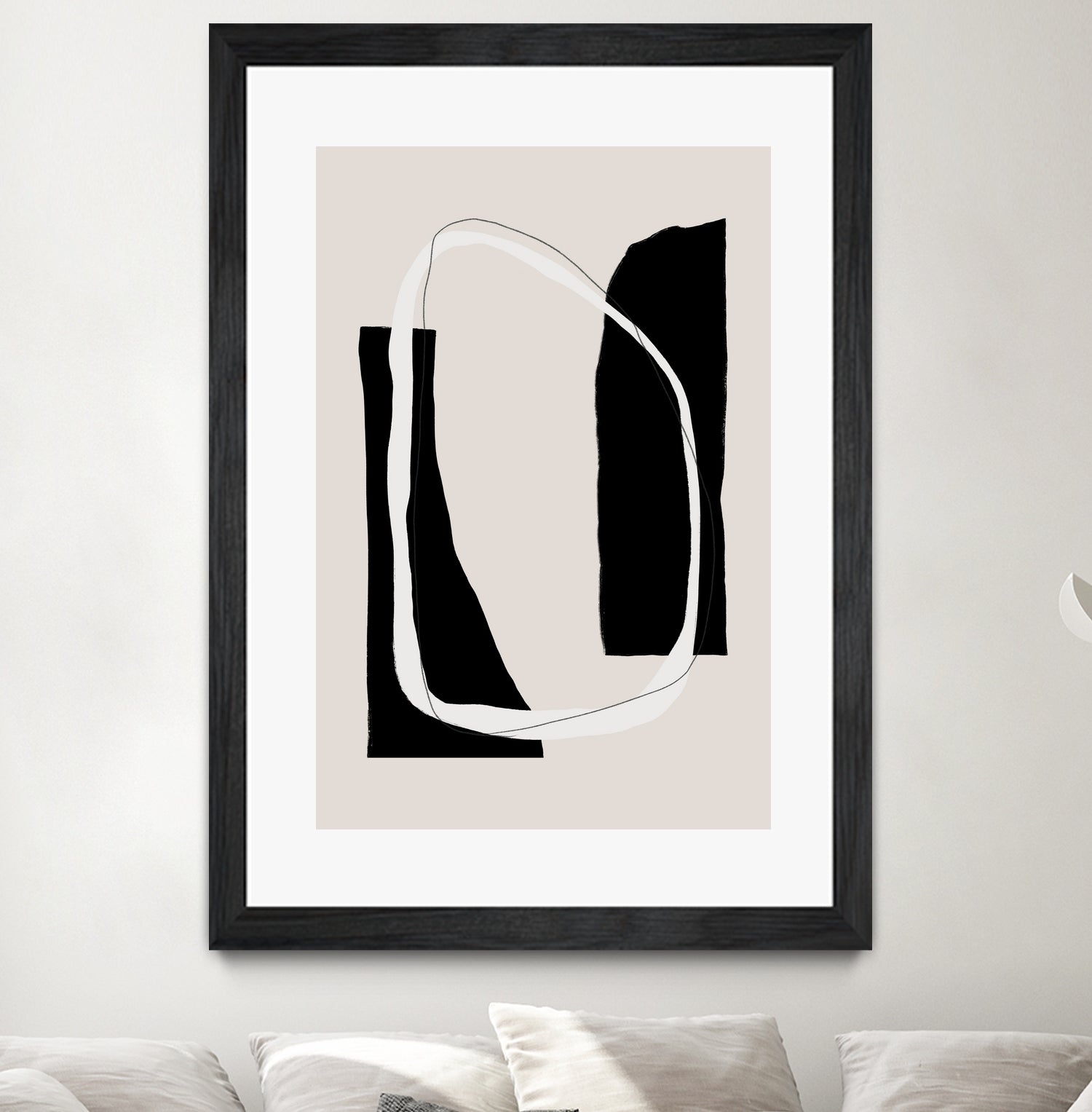 Monochrome Geometric Shapes