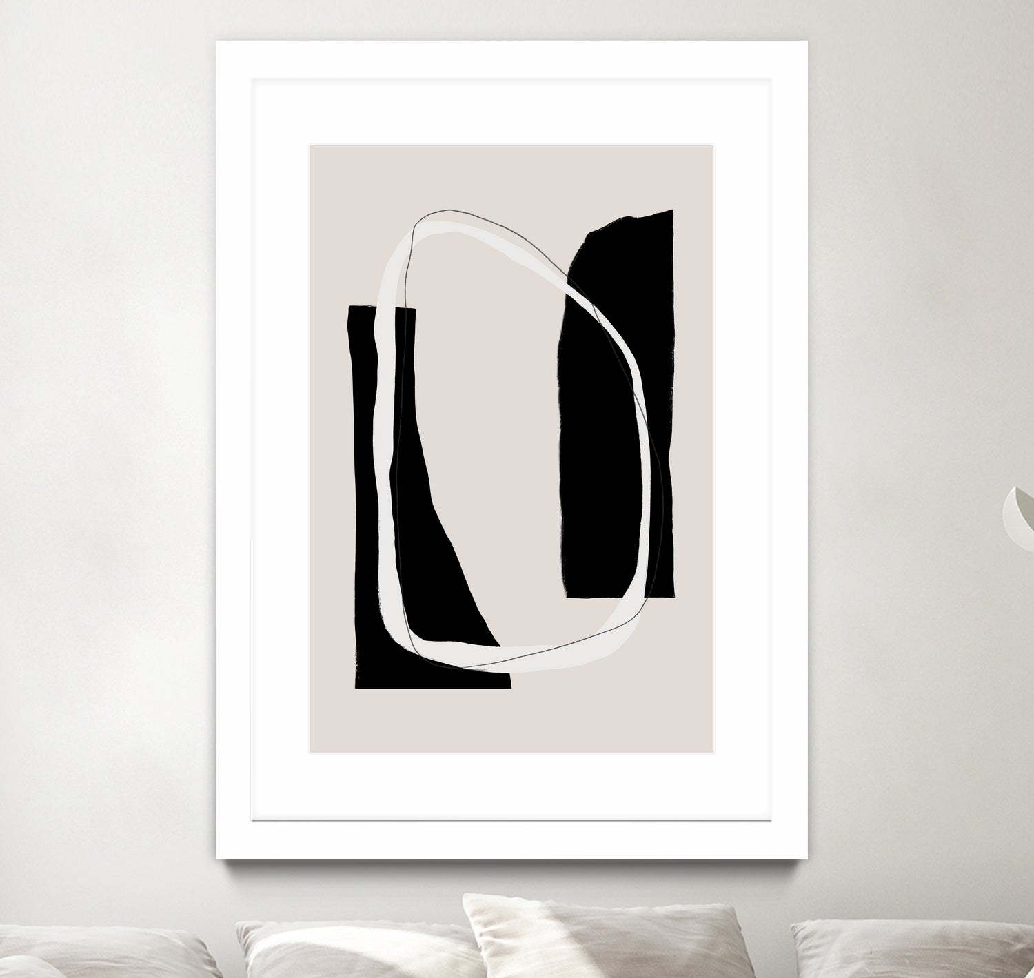 Monochrome Geometric Shapes