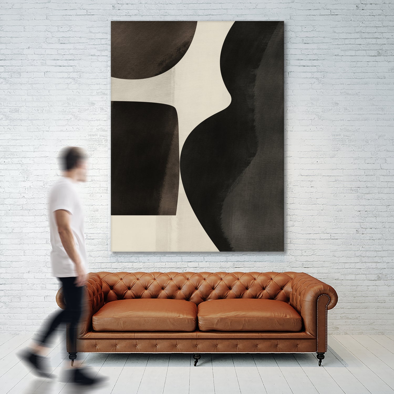 Black Abstract Collage