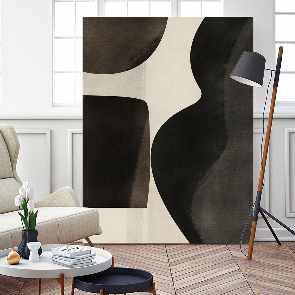Black Abstract Collage