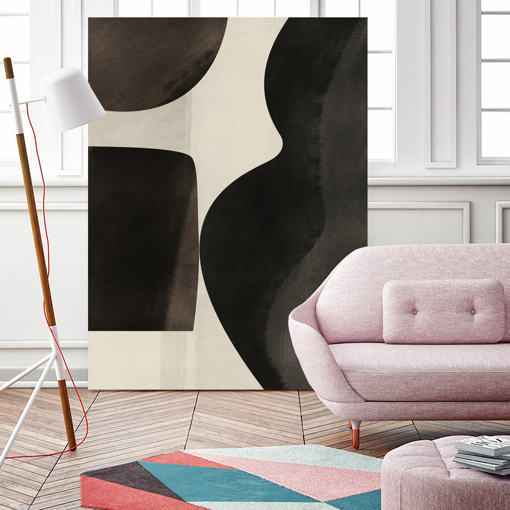 Black Abstract Collage