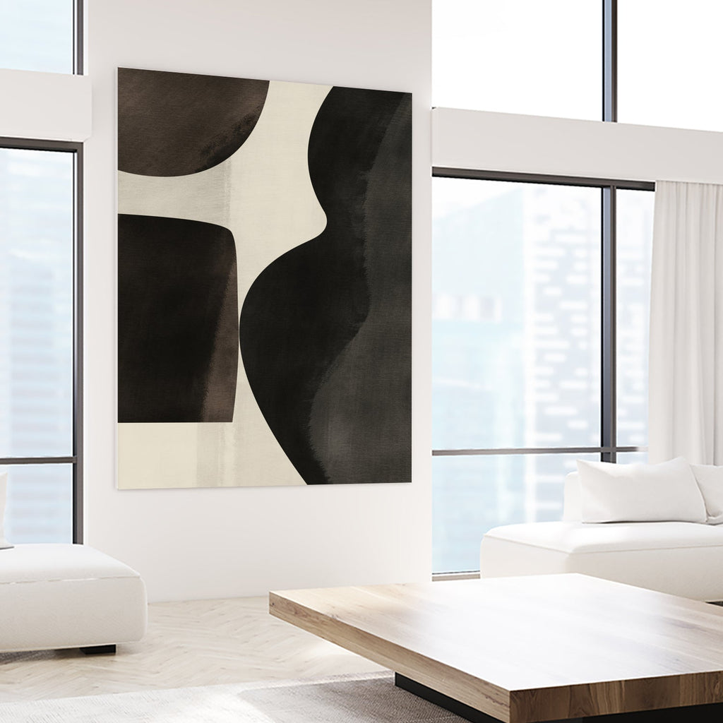 Black Abstract Collage
