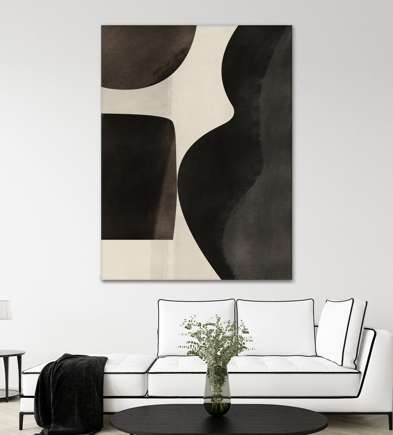 Black Abstract Collage