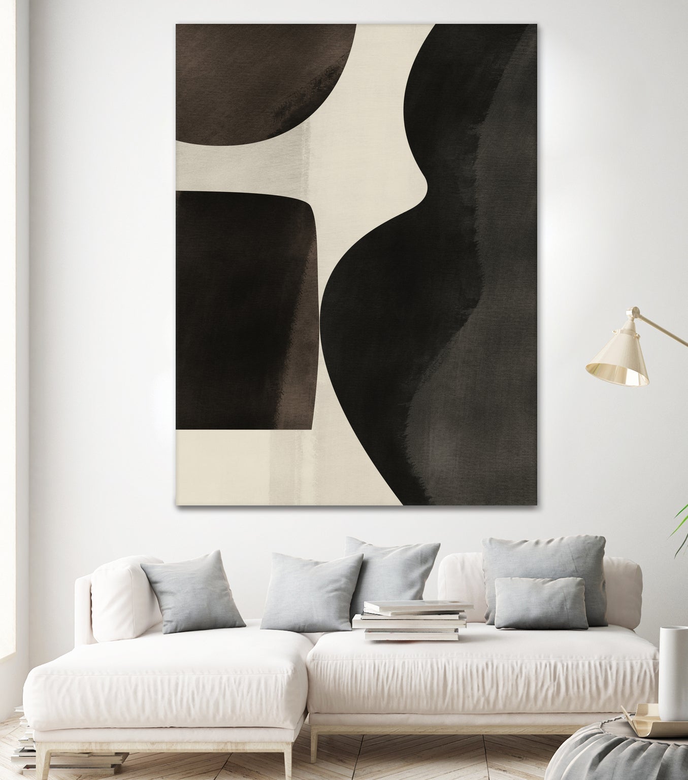 Black Abstract Collage