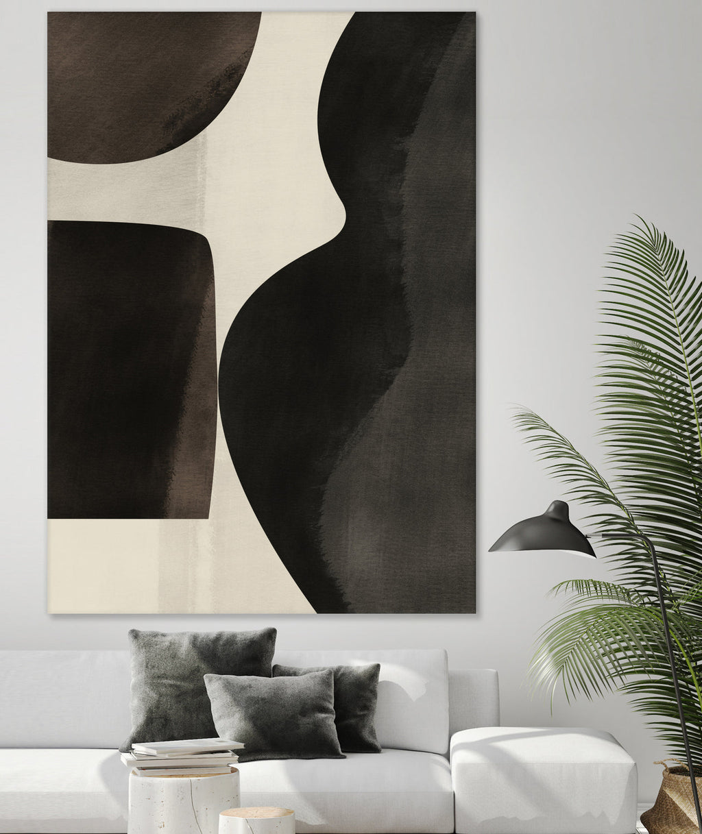 Black Abstract Collage