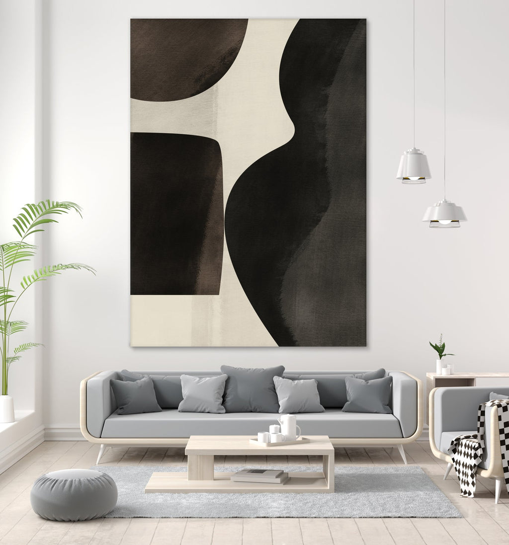 Black Abstract Collage