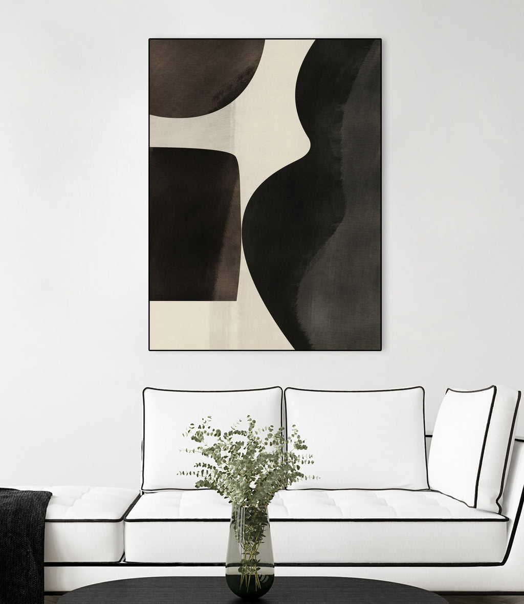 Black Abstract Collage